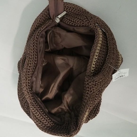 𝅺Cato Purse Crochet Bag Brown - Picture 5 of 8